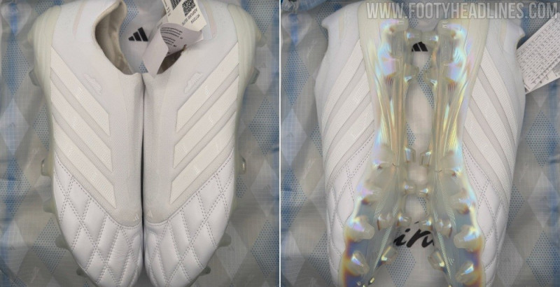 Fuite d'images des toutes nouvelles chaussures sans lacets Adidas AdiPURE 2027 de nouvelle génération