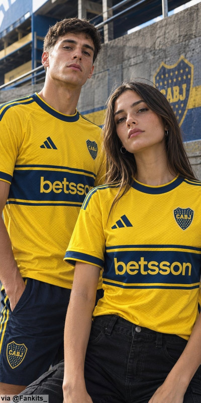 Trivestito Boca Juniors 26-27 terza maglia filtrata