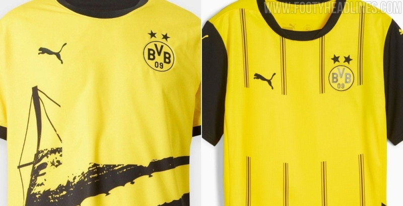 Sponsorless BVB Kits: Old Borussia Dortmund Shirts Being Sold Without 1&1 Logo