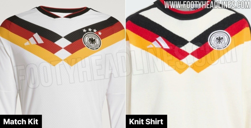 Exclusivo: Vazou a camisa de manga comprida em malha da Adidas Alemanha 2026