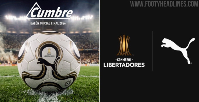 Special Gold Puma 2026 Copa Libertadores Final Ball Released