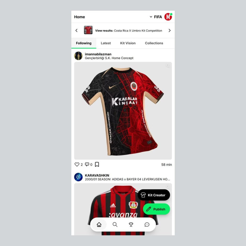 Nova interface de utilizador para dispositivos móveis: o Kit Creator renova o Showcase Hub