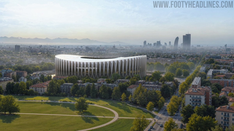 L'AC Milan et l'Inter dévoilent le nouveau stade qui remplacera San Siro : le Generali Stadium