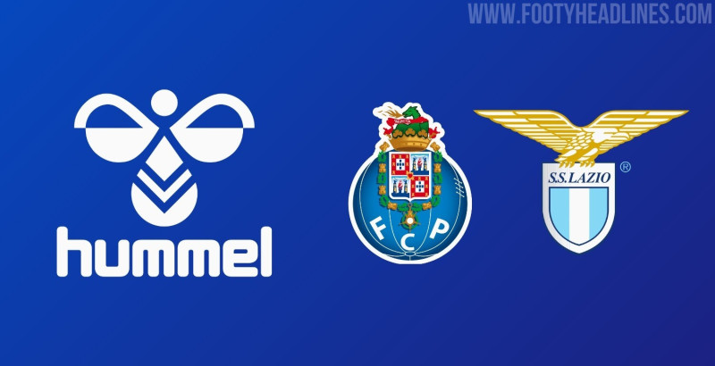 Hummel vai assinar contratos para as camisas da Lazio e do FC Porto a partir da época 27-28