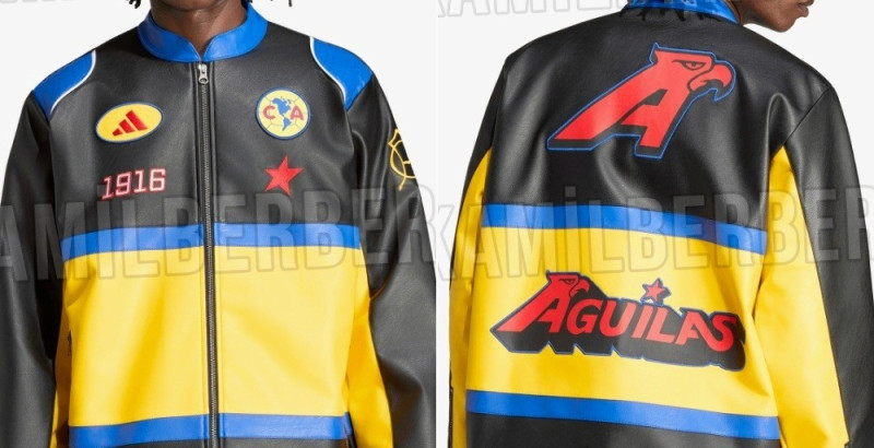 Se produjo la filtración de la chaqueta de carreras Adidas Club América 2027