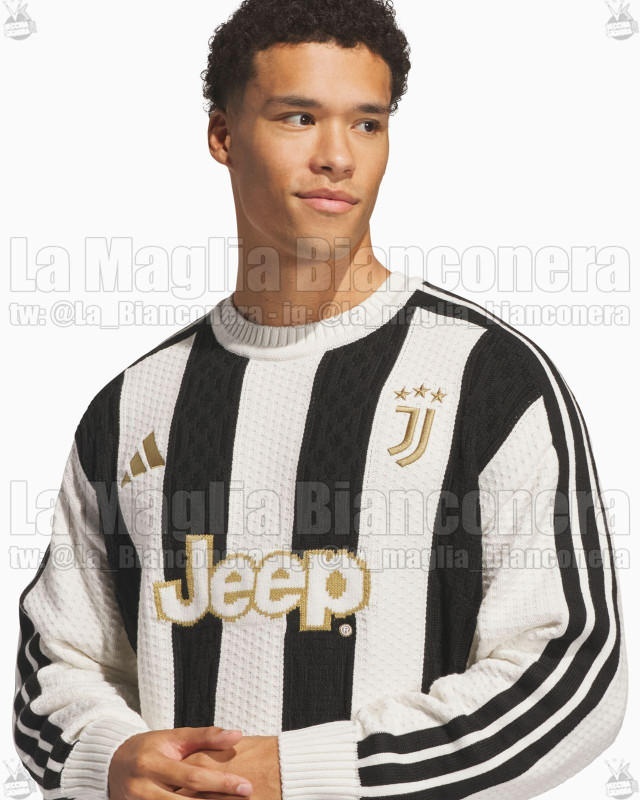 È avvenuta la filtrazione dell’immagine della maglia a maniche lunghe in maglia Adidas Juventus 2026