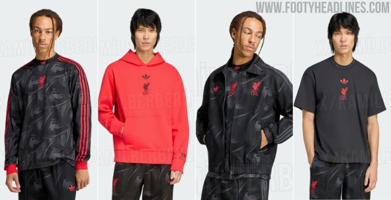 Adidas Liverpool 26-27 Lifestyle Collection Leaked