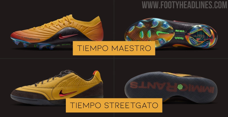 Nike x Kids of Immigrants Tiempo 'Sundial' 26-27 Boots Leaked